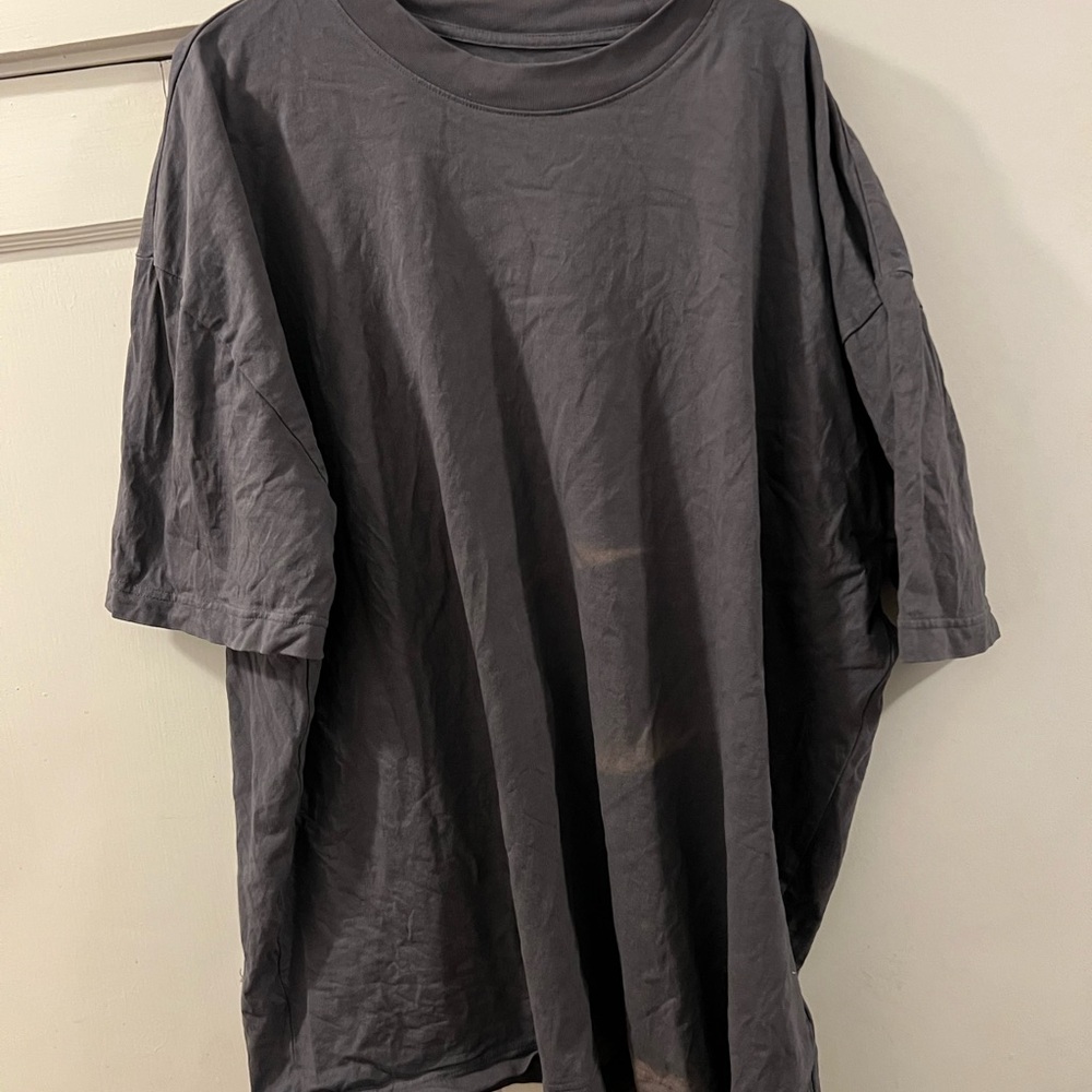 YZY KANYE WEST BALENCI GAP GRAY BLEACH XXL T-SHIRT
